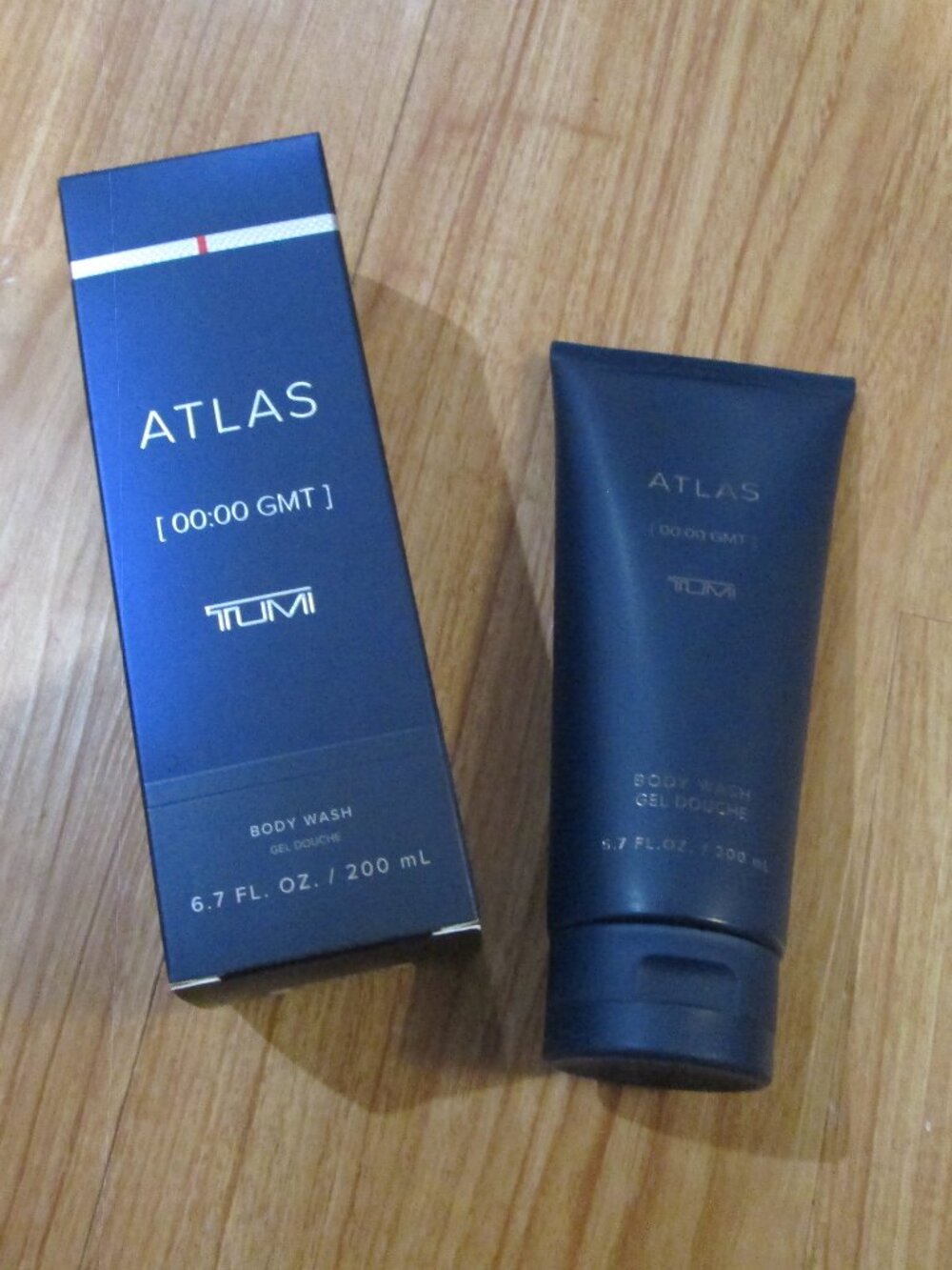 Tumi [ 00:00 GMT ] Atlas 6.7oz/200ml * Unisex body wash* Brand New SEALED NIB